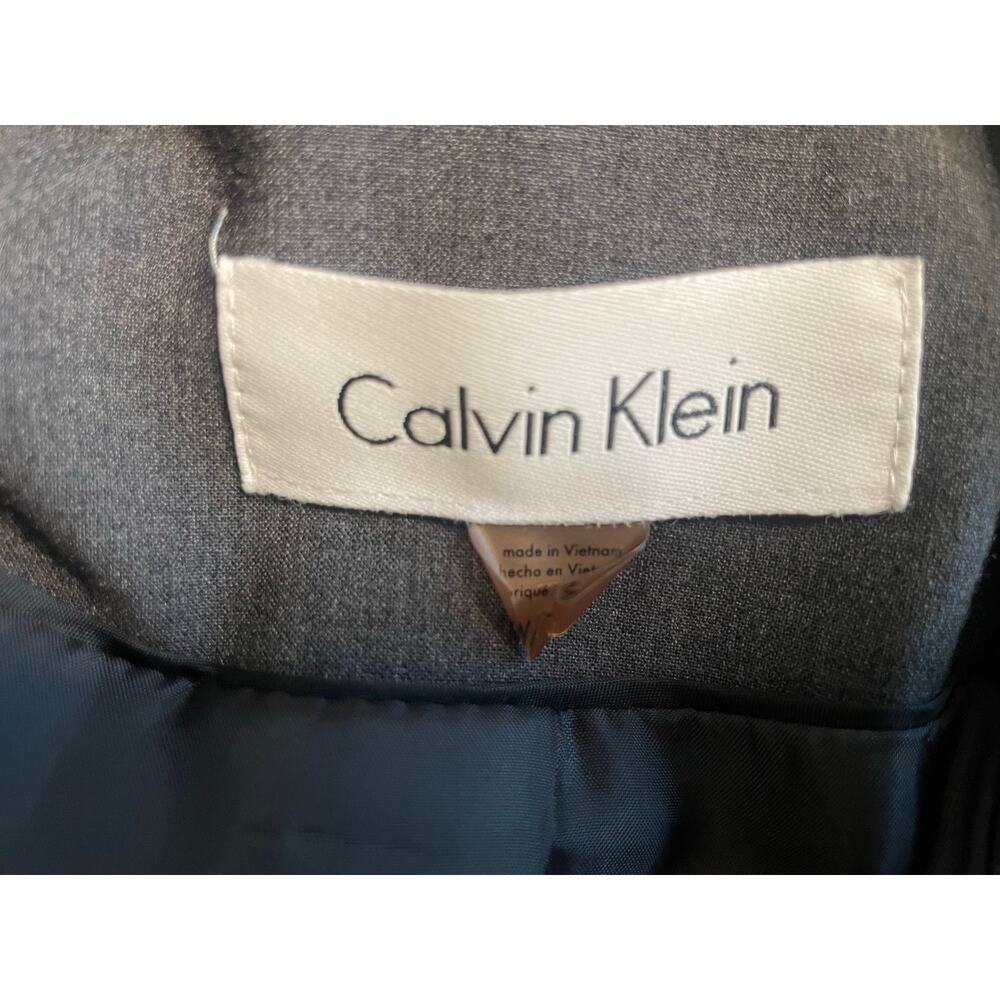 Calvin Klein Gray Two-Button Blazer - Size 18w*** - image 2